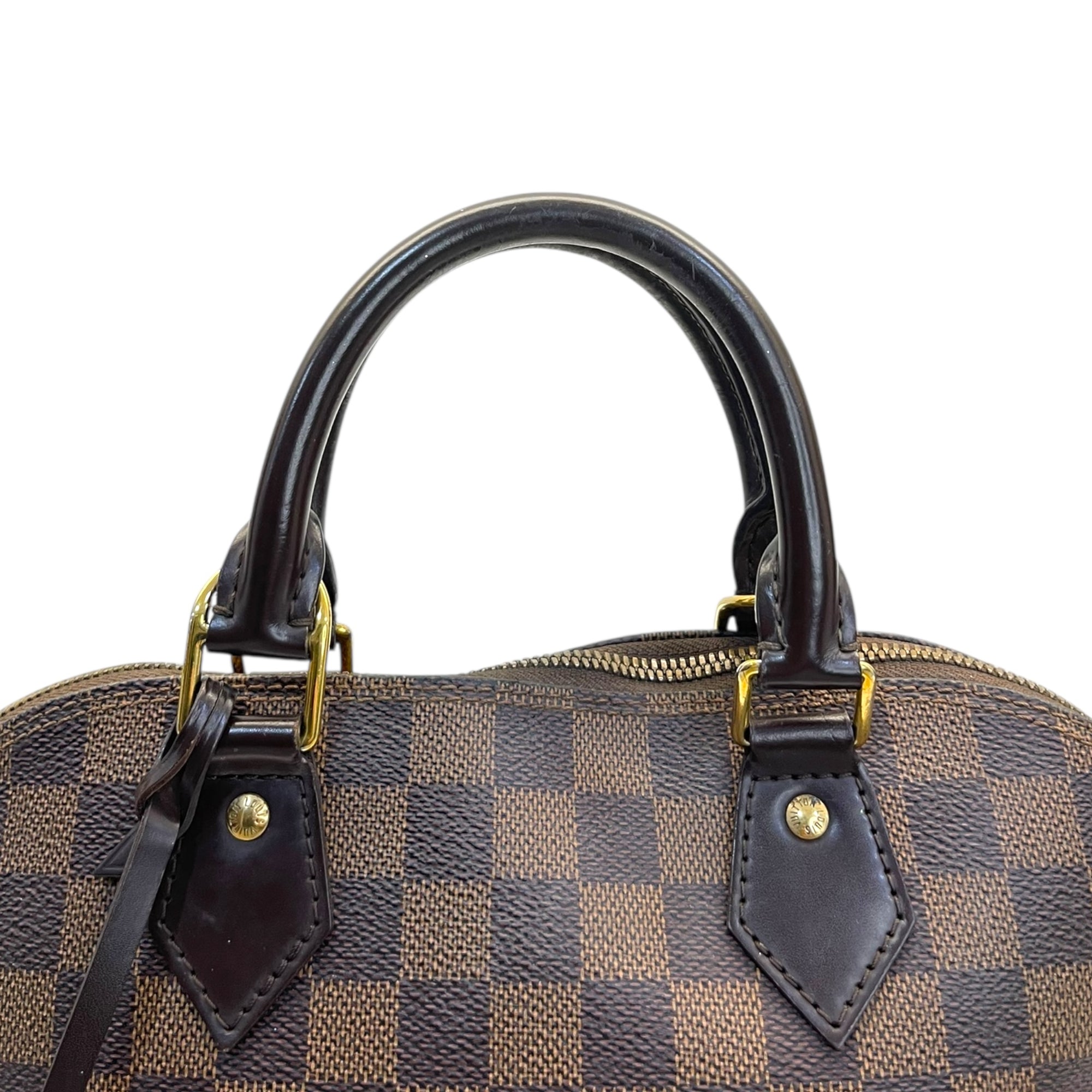 Louis Vuitton Alma PM Bag Damier Ebene Canvas