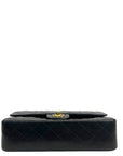 Chanel Medium Classic Double Flap Bag Black Lambskin