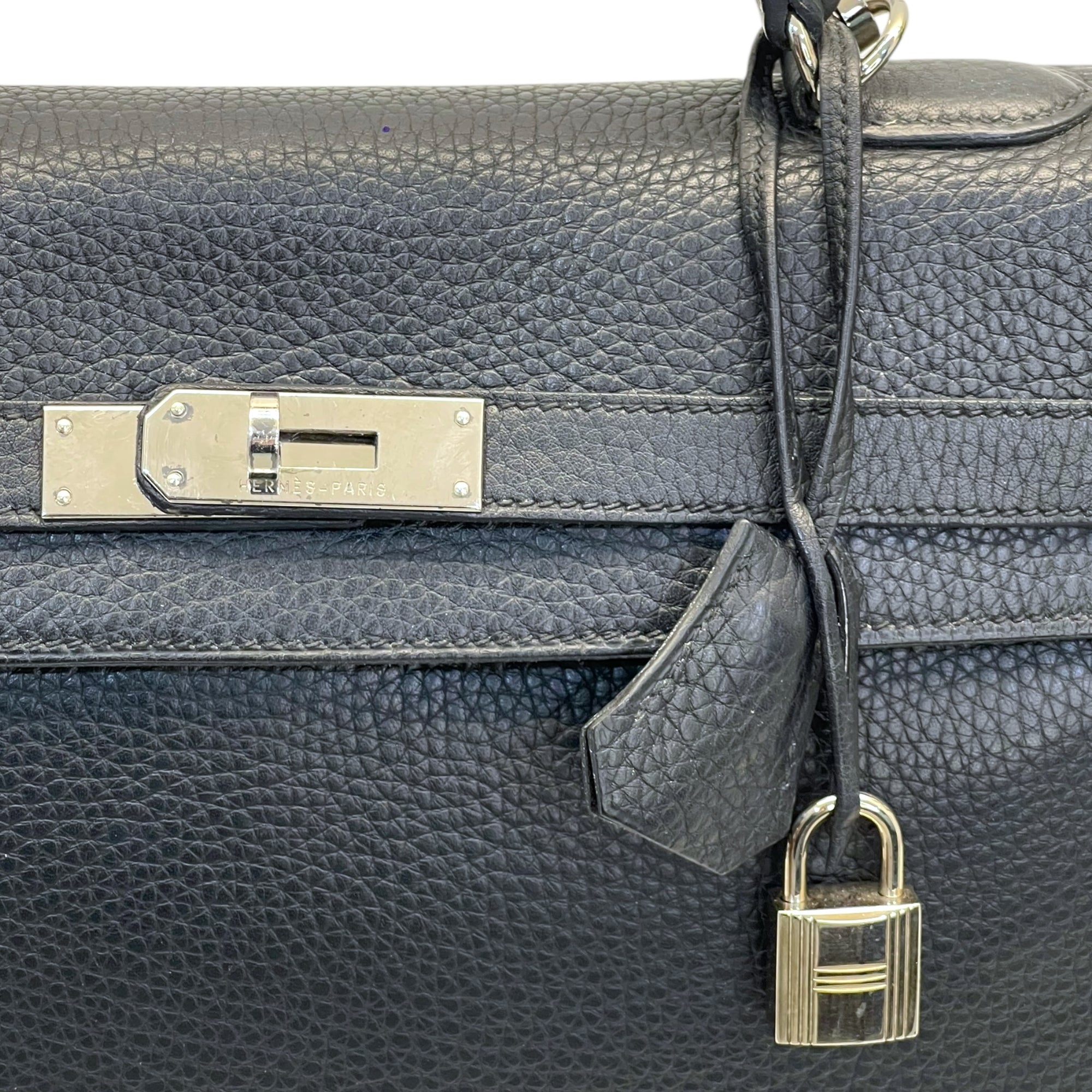 Hermès Kelly 35 Black Togo PHW