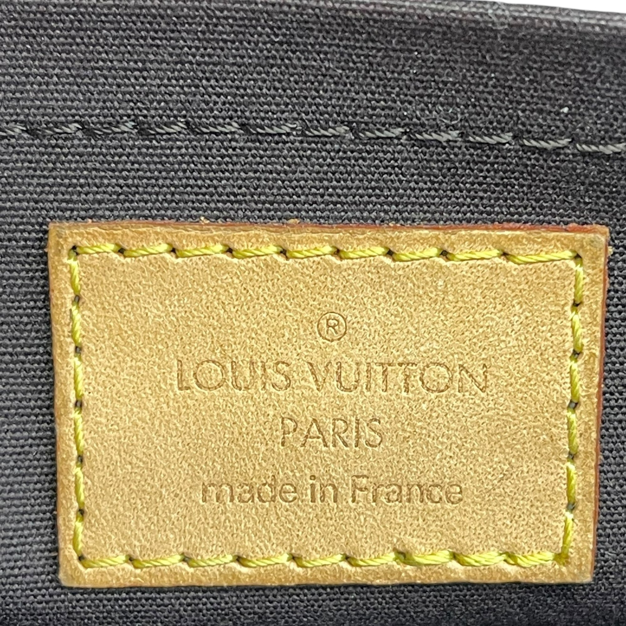 Louis Vuitton Rosewood Avenue Shoulder Bag Amarante Monogram Vernis