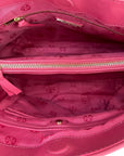 Tory Burch Marion Chain Tote Coral Pink Quilted Leather