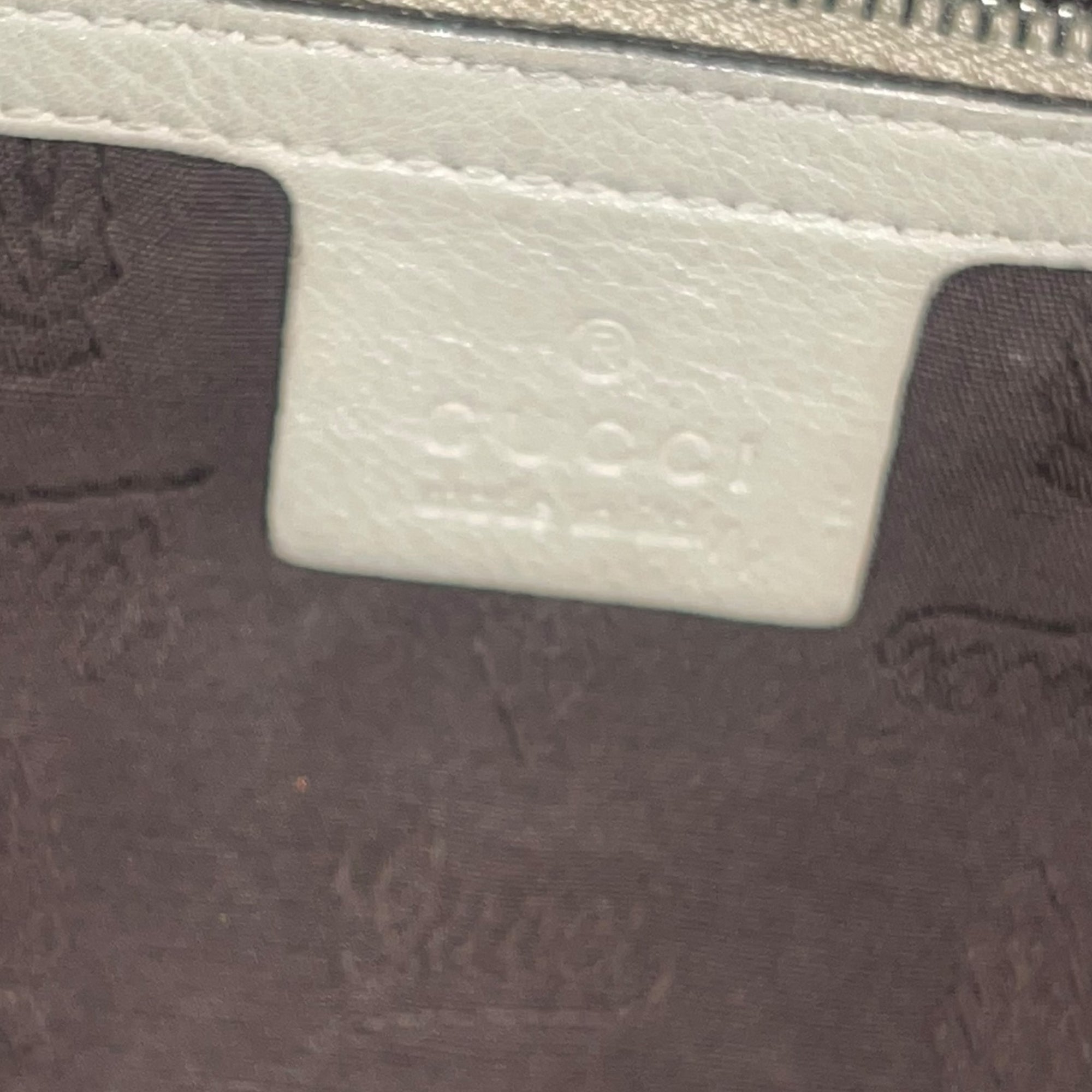 Gucci Beige Guccissima Leather GG Twins Medium Hobo Bag