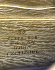 Gucci Gold Metallic Leather Betty Wallet On Chain