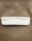Burberry Long Nova Check Checked Studded Trim Clutch