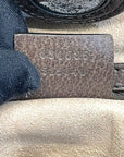 Gucci GG Supreme Ophidia Canvas and Leather Medium Tote Bag