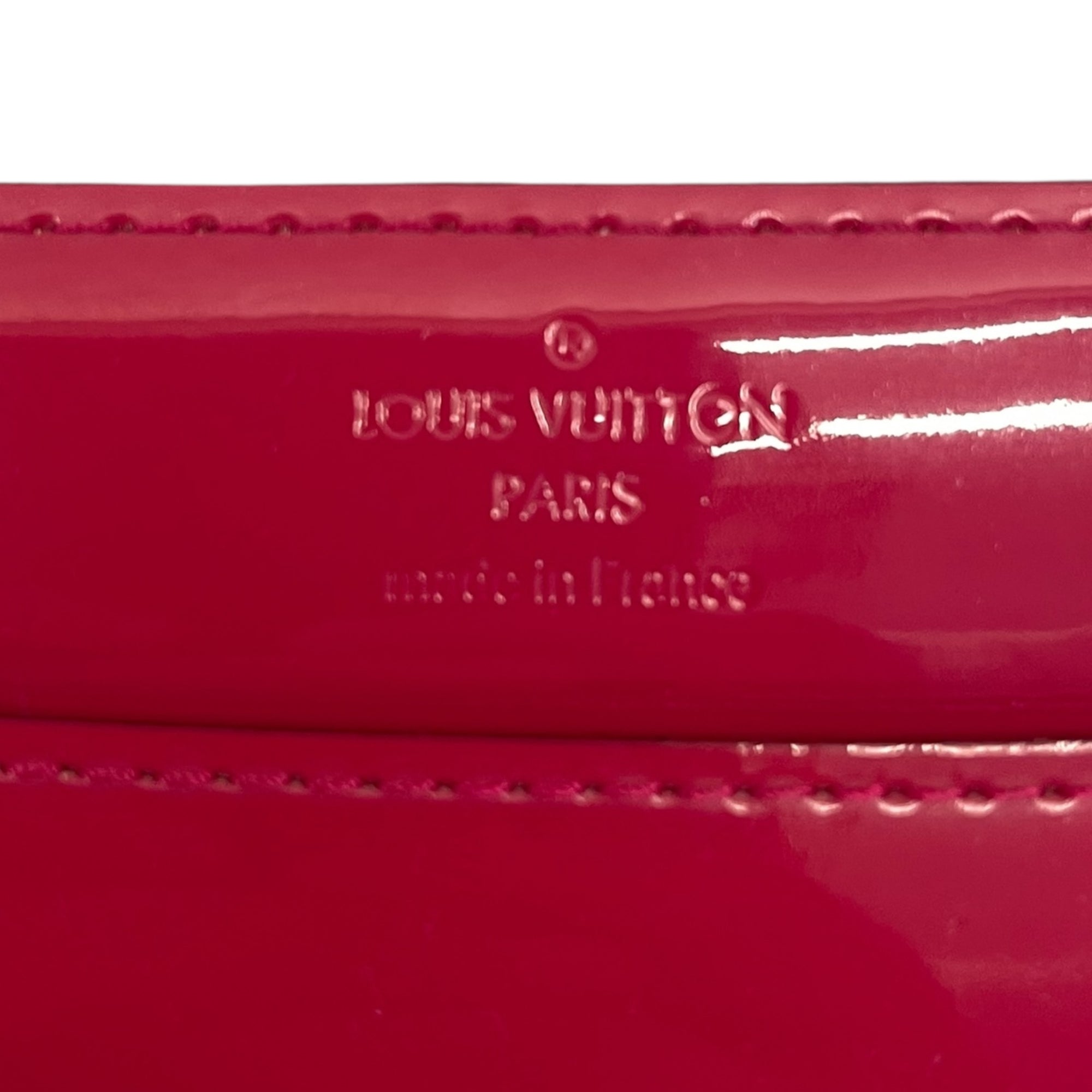 Louis Vuitton Vernis Patent Leather Louise Clutch One Size