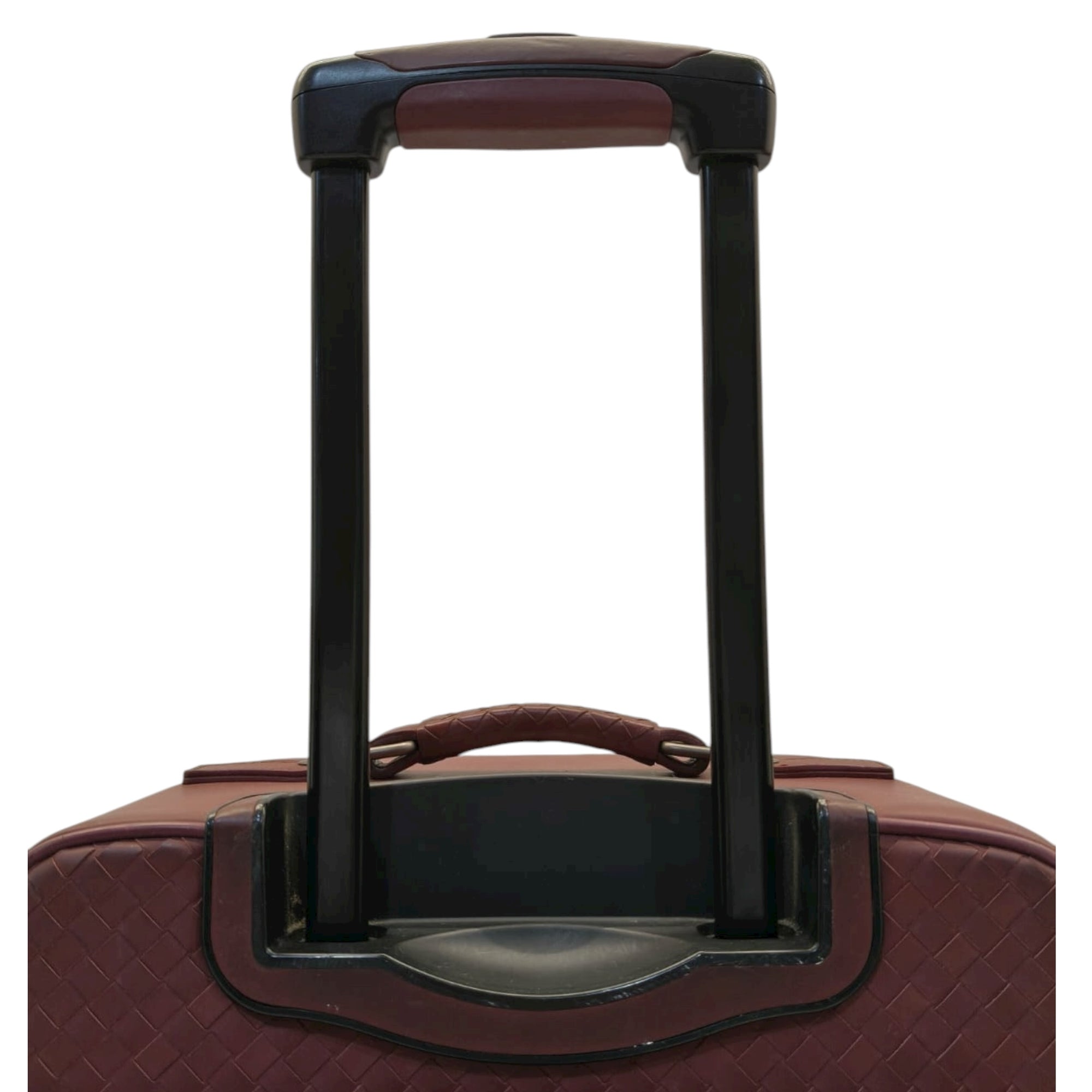 Bottega Veneta Trolley VN Leather Suitcase Red