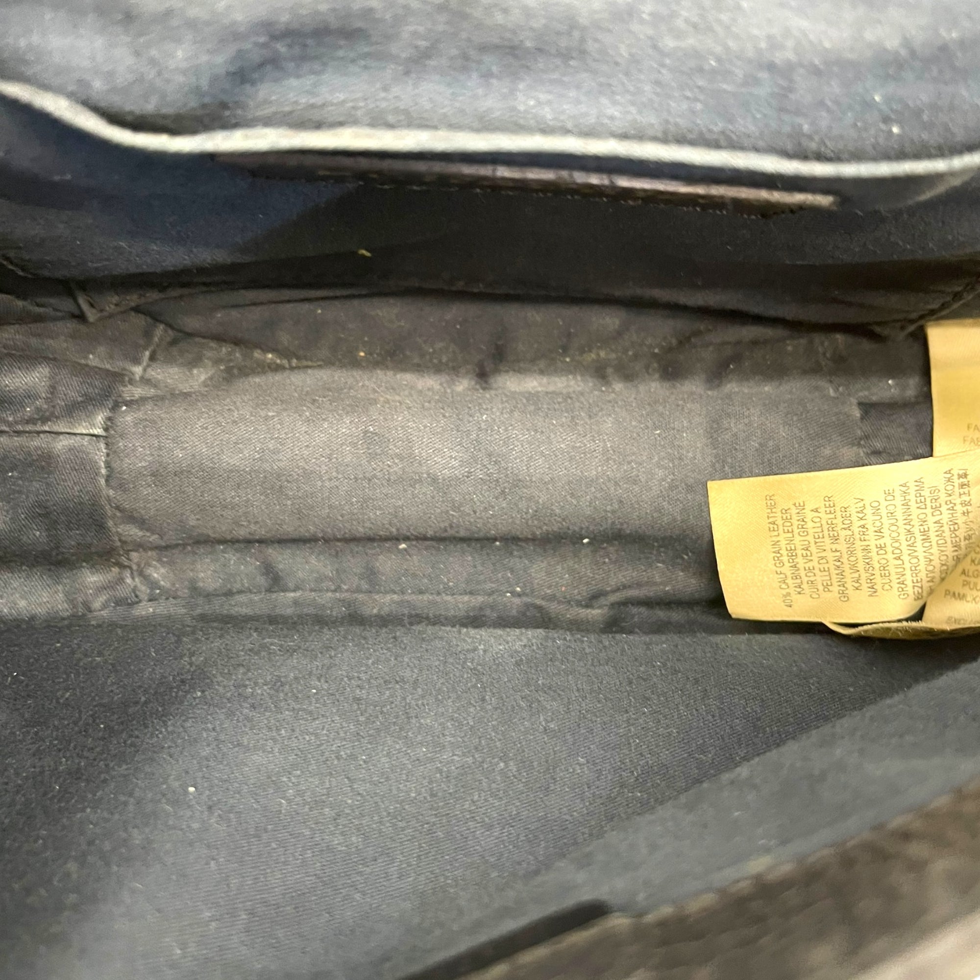 Burberry Haymarket Check Maydown Crossbody Bag in Black Leather and Coated Canvas