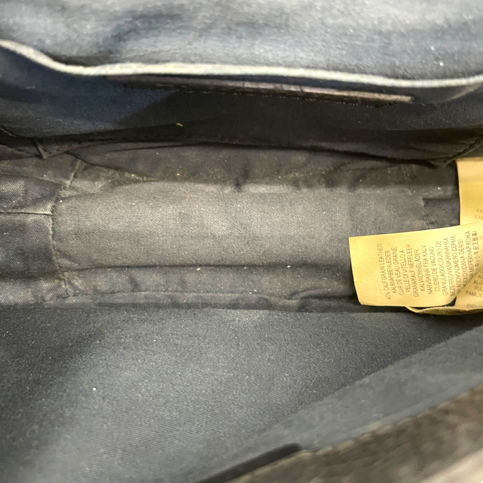 Burberry Haymarket Check Maydown Crossbody Bag in Black Leather and Coated Canvas