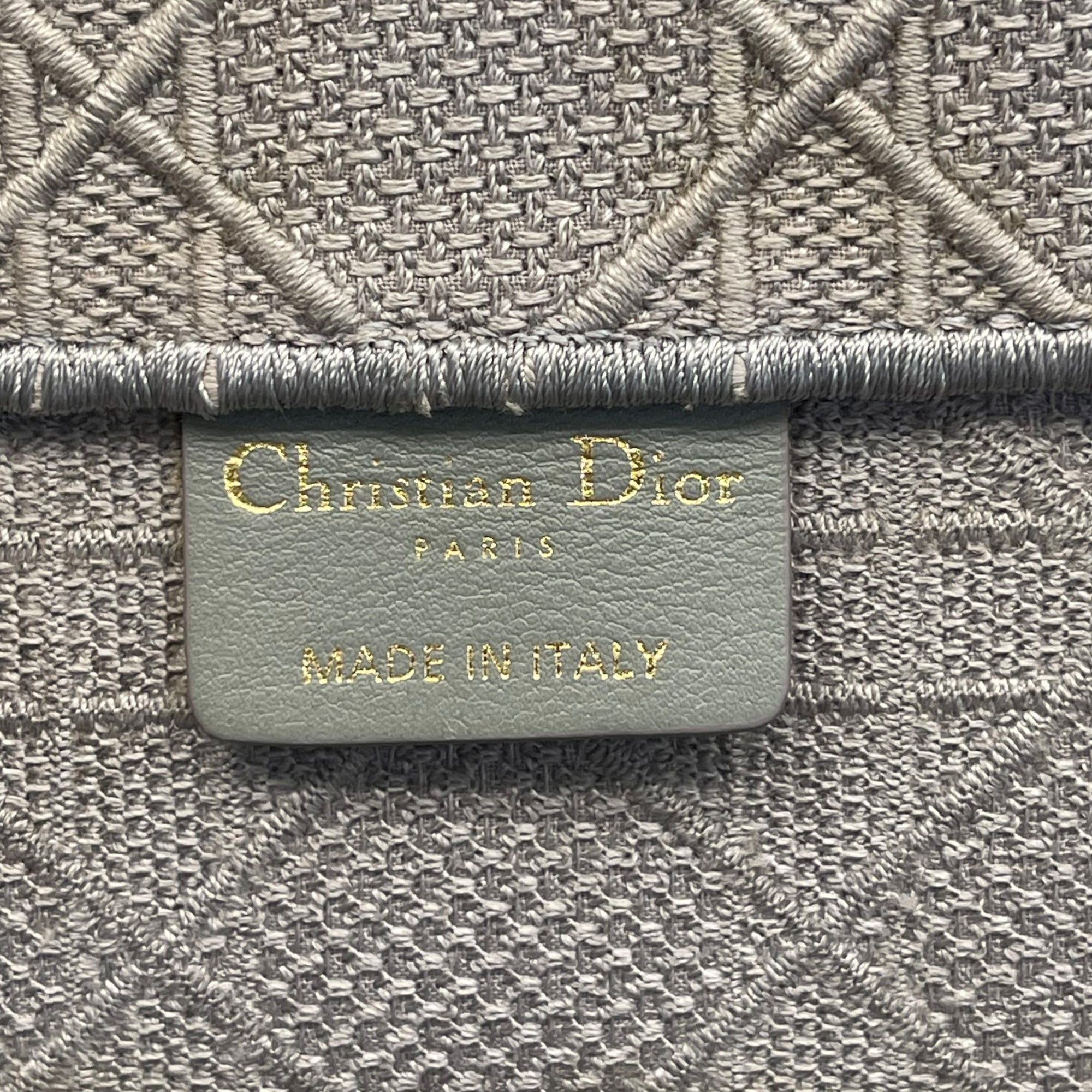 Dior Book Tote Large Cannage Canvas