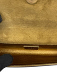Gucci Gold Leather Romy Clutch