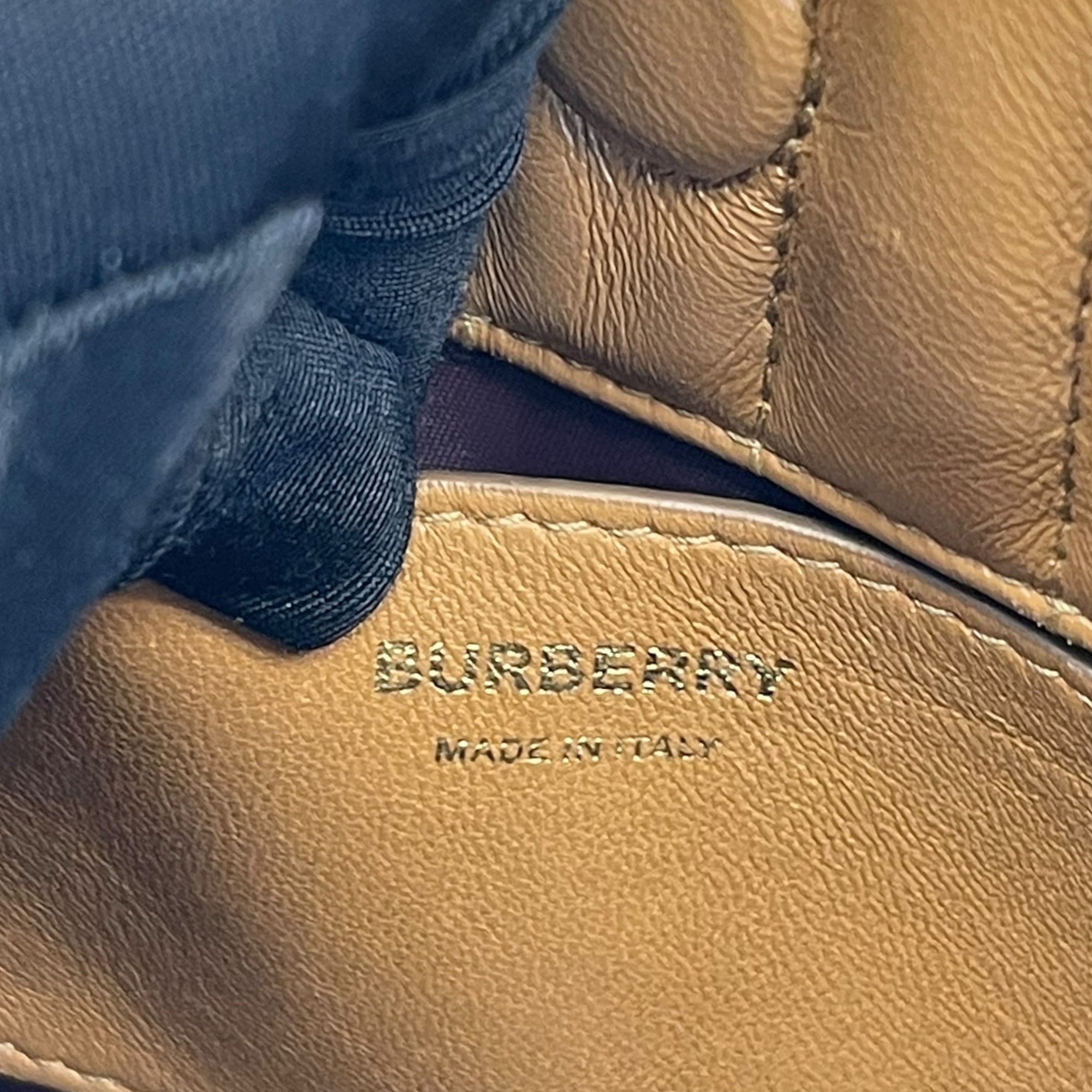 Burberry 'Lola Mini' bucket bag quilted lambskin leather
