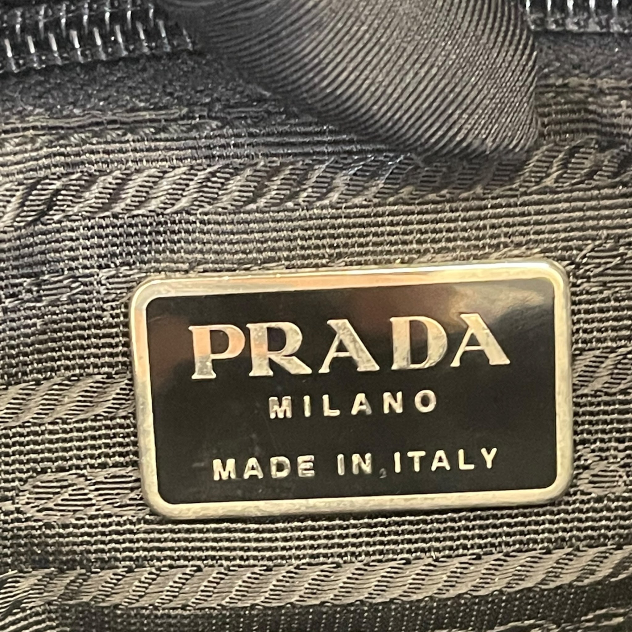 Prada Vintage Tessuto Sport Shoulder Bag