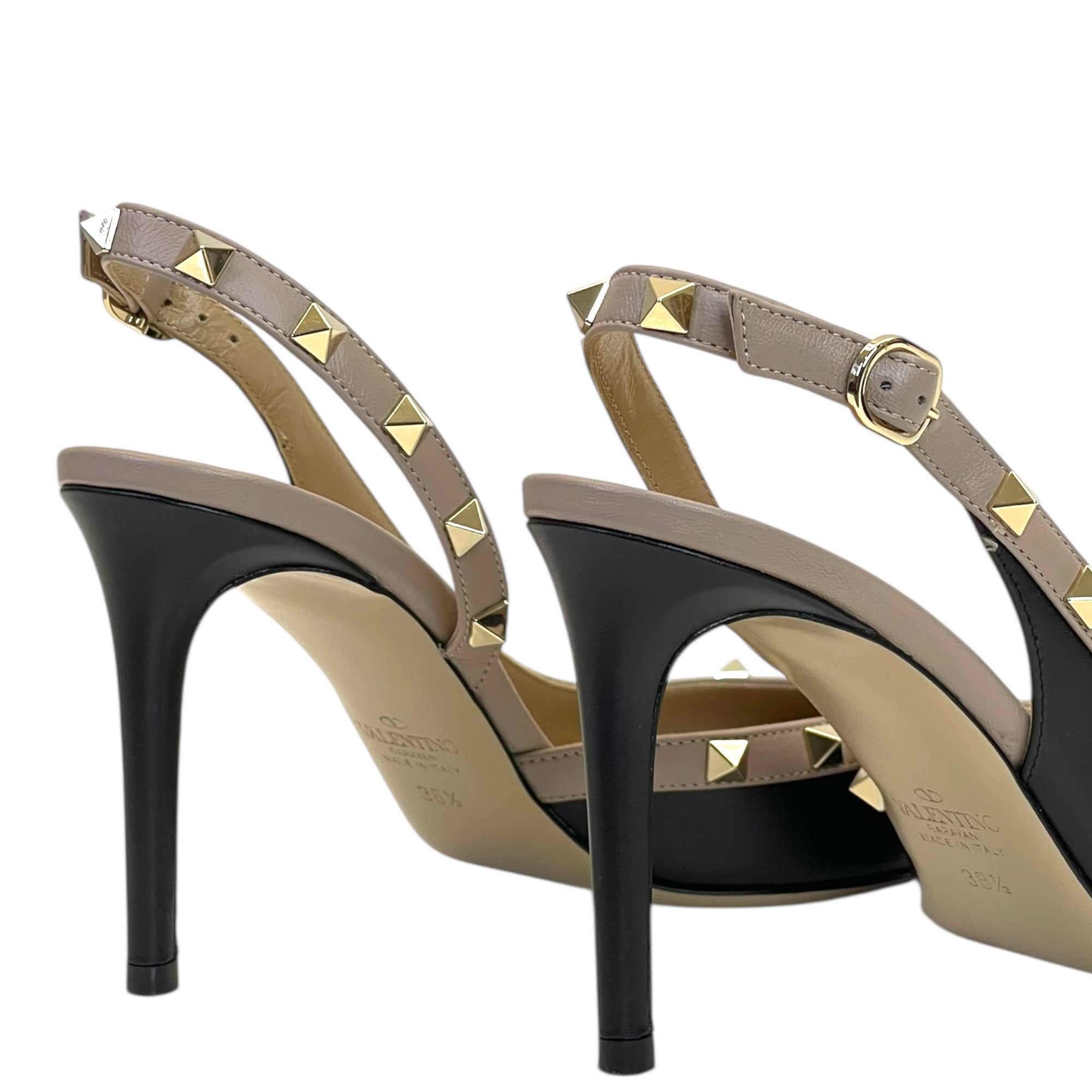 Valentino Garavani Rockstud Slingback Pumps EU 38.5