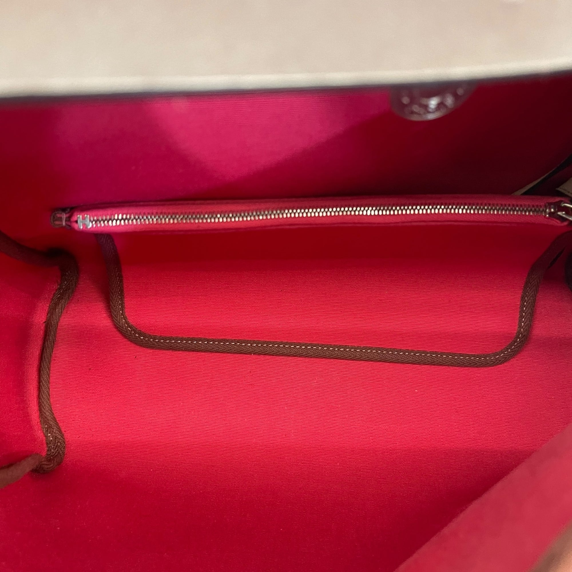 Hermès Herbag Zip 31 PHW