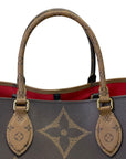 Louis Vuitton OnTheGo GM Tote Bag Giant Reverse Monogram Coated Canvas