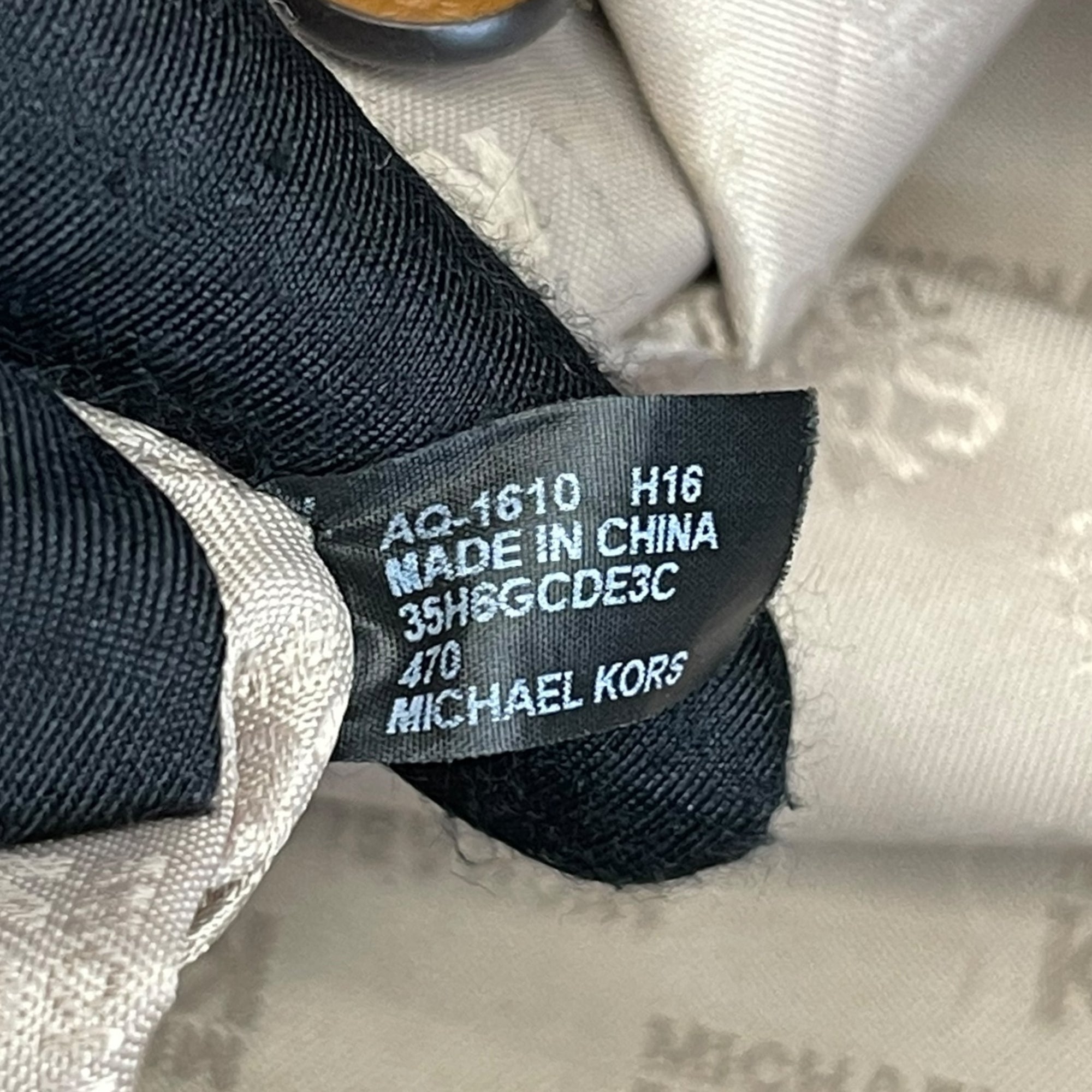 Michael Kors Marina Large Denim Drawstring Tote Bag