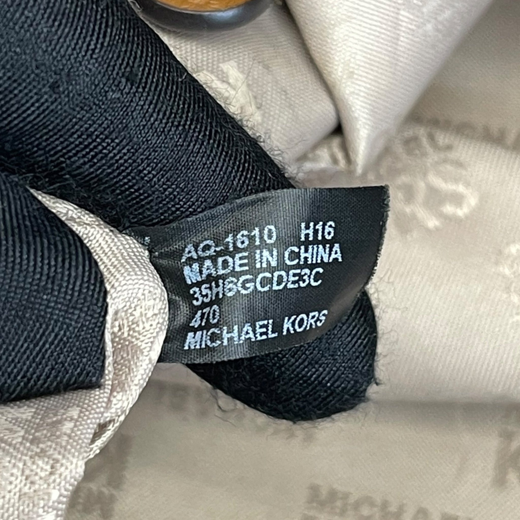 Michael Kors Marina Large Denim Drawstring Tote Bag