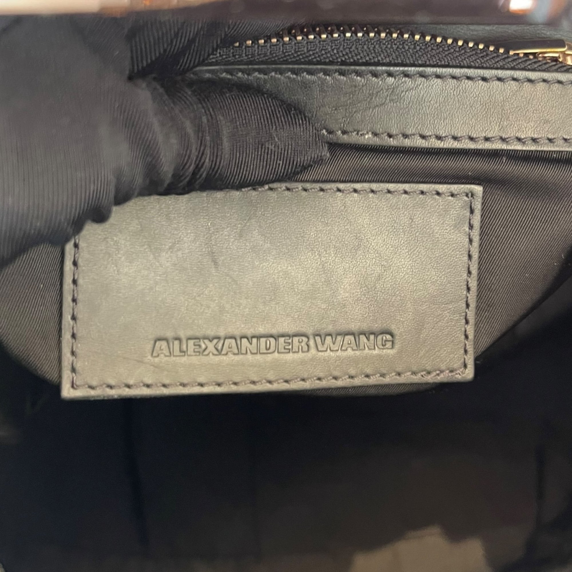 Alexander Wang Prisma Skeletal Leather Backpack