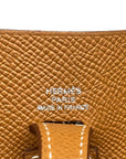 Hermès Evelyne Mini 16 Sellier Gold PHW