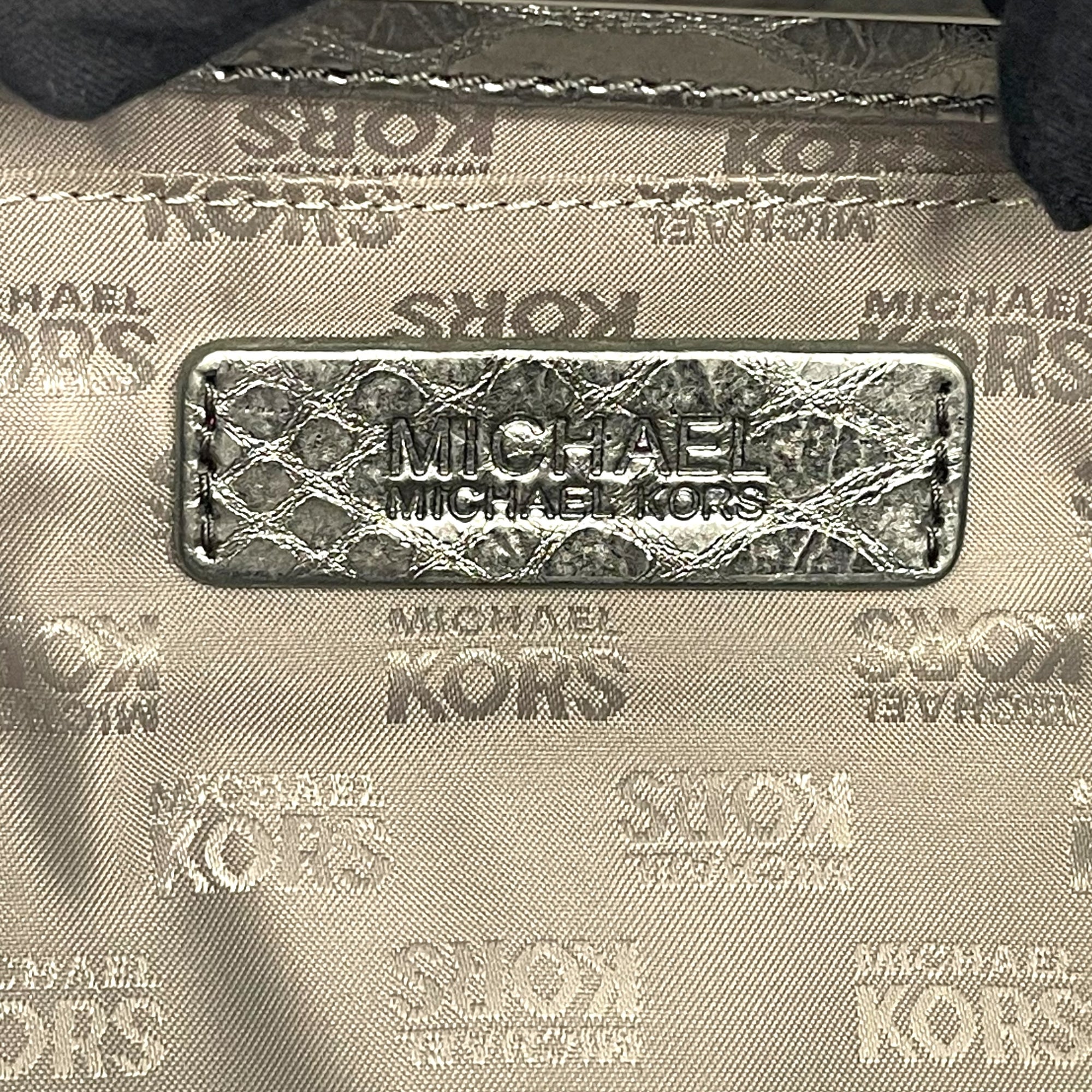 MICHAEL Michael Kors Python Embossed Leather Berkley Clutch