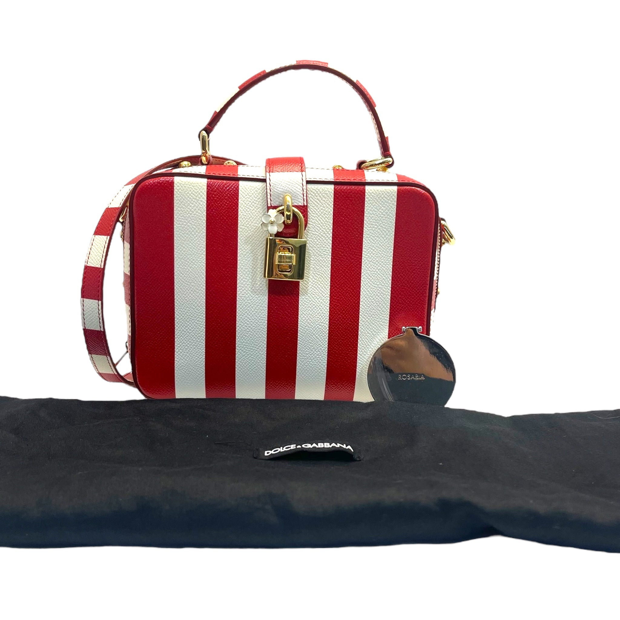 Dolce & Gabanna Red White 2 Way Bag