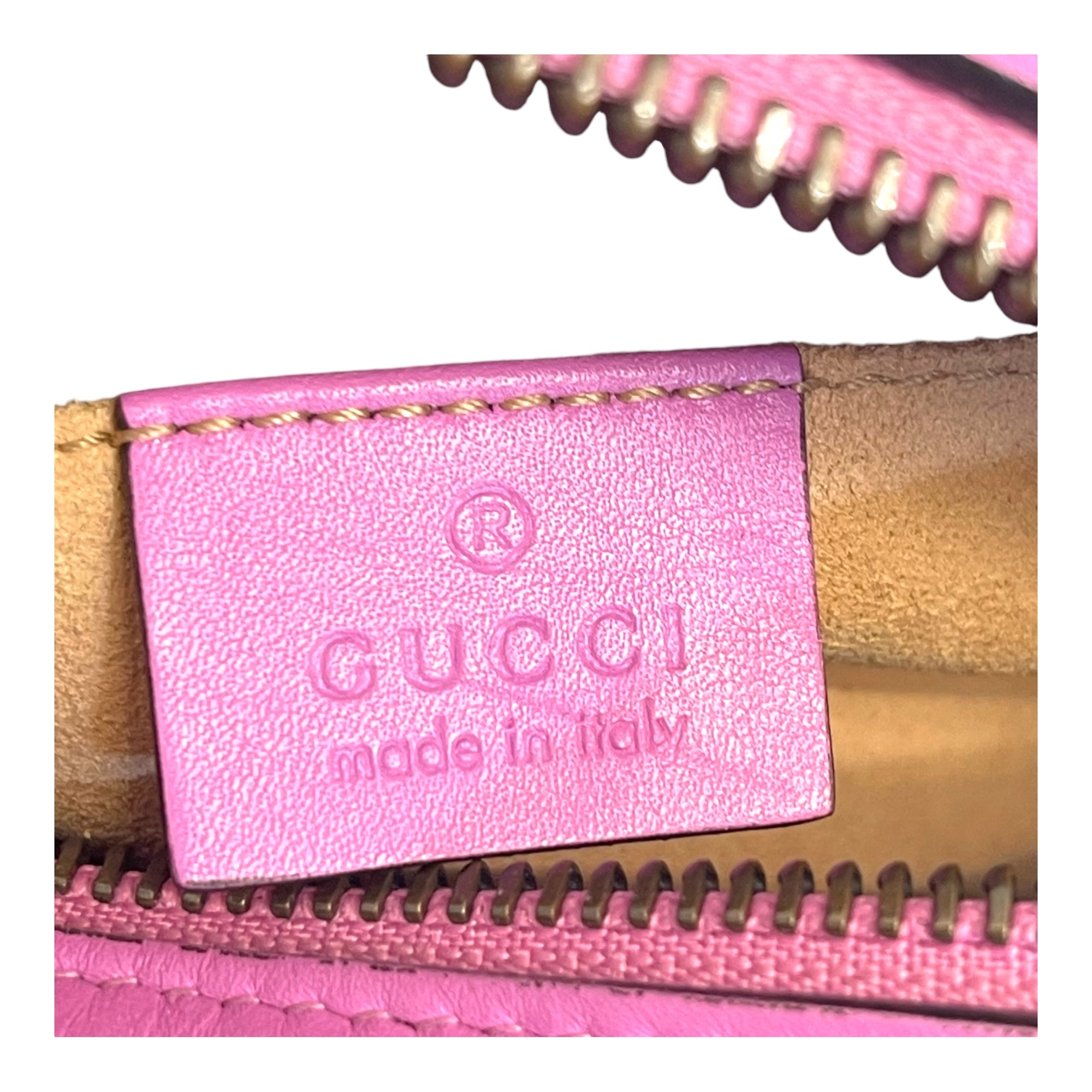 Gucci GG Marmont Shoulder Bag Matelasse Leather Mini