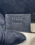 Gucci Black Diamante Leather Hilary Bucket Bag