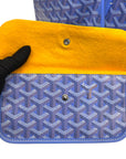 Goyard Le Jardin Saint Louis PM Tote Bag Sky blue Goyardine coated canvas