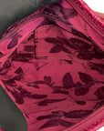 Longchamp Pink Croc Embossed Leather Crossbody Bag