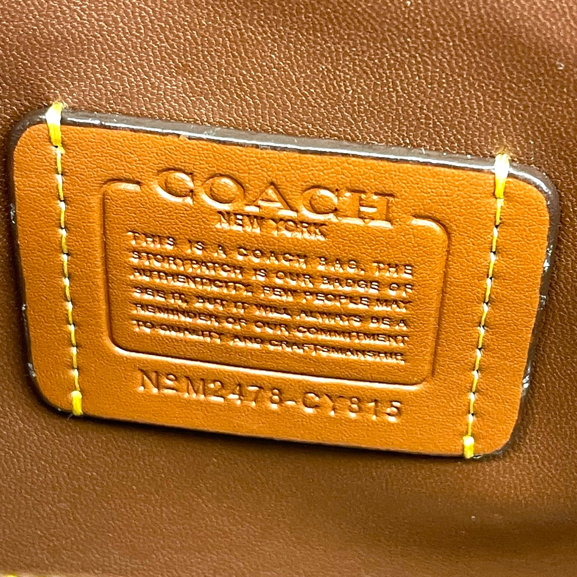 Coach Tabby Shoulder Bag 26 in Signature Canvas With Quilting