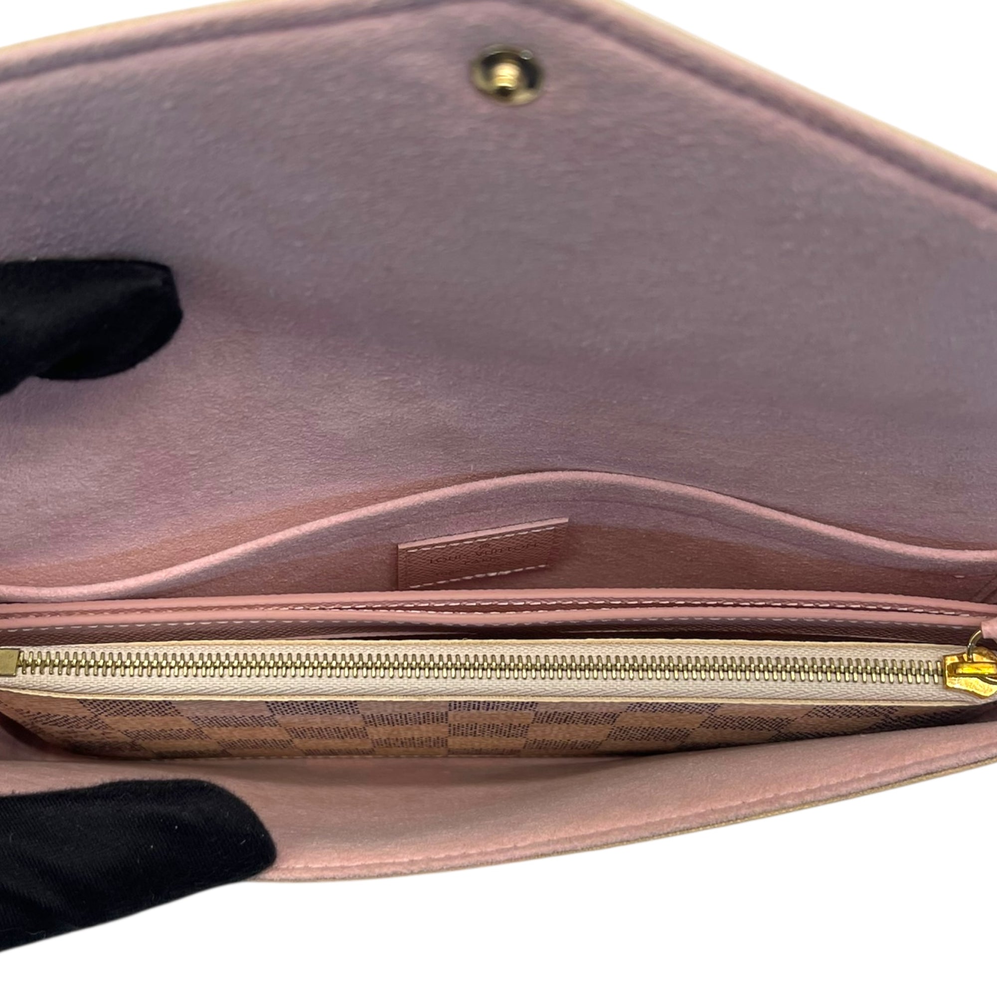 Louis Vuitton Pochette Félicie Damier Azur Canvas