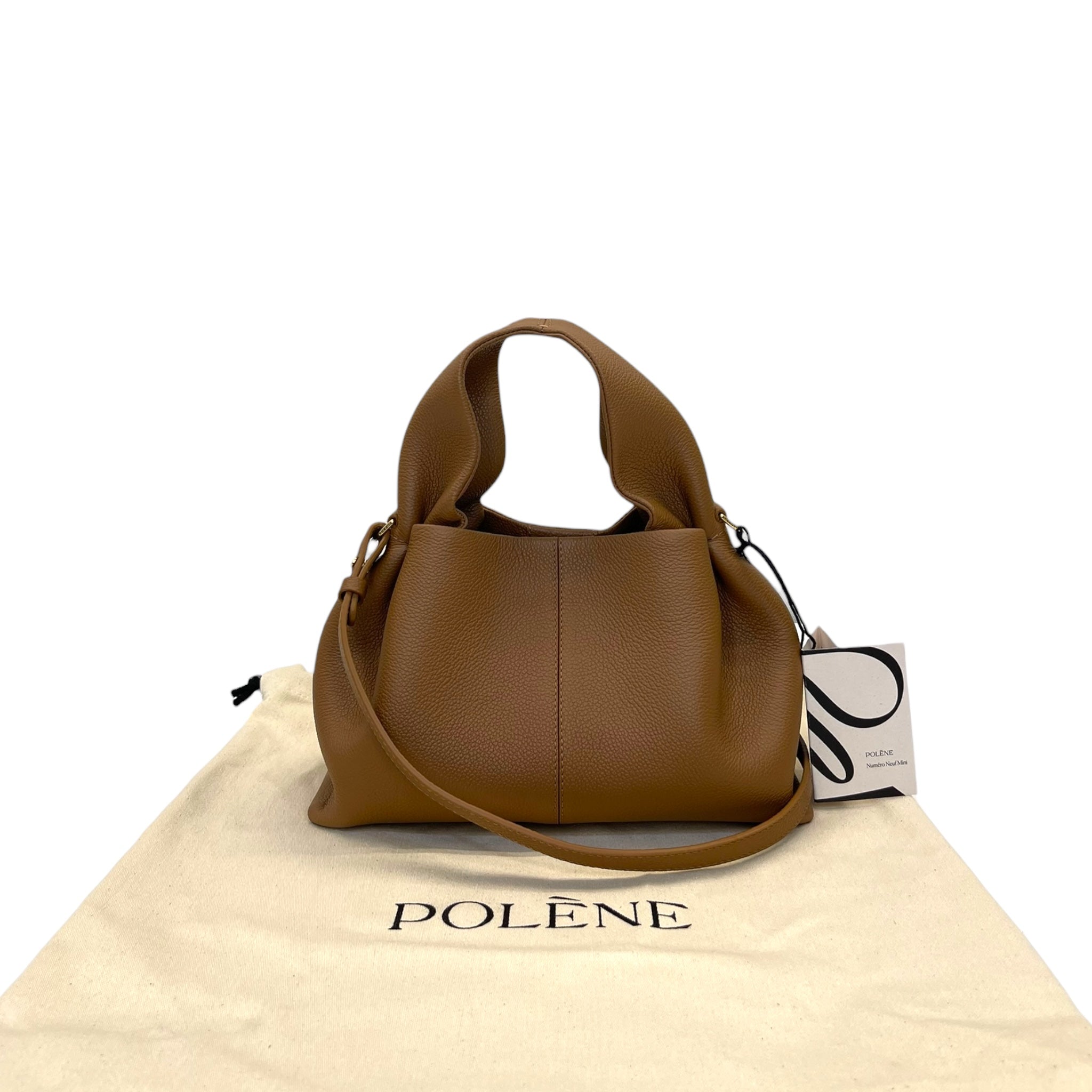 Polène Numéro Neuf Mini Textured Camel
