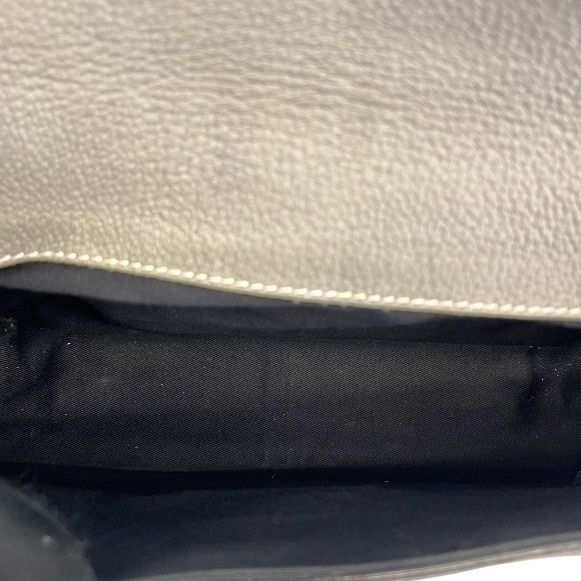 Chloe Sally Shoulder Bag Grey Leather