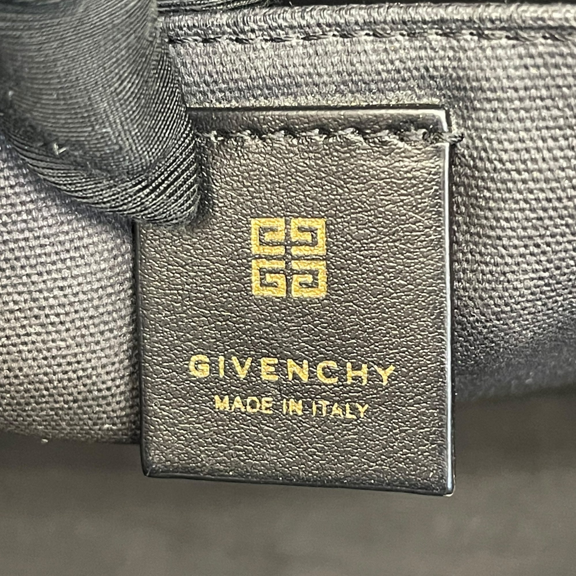 Givenchy Black Canvas Medium G Tote Bag