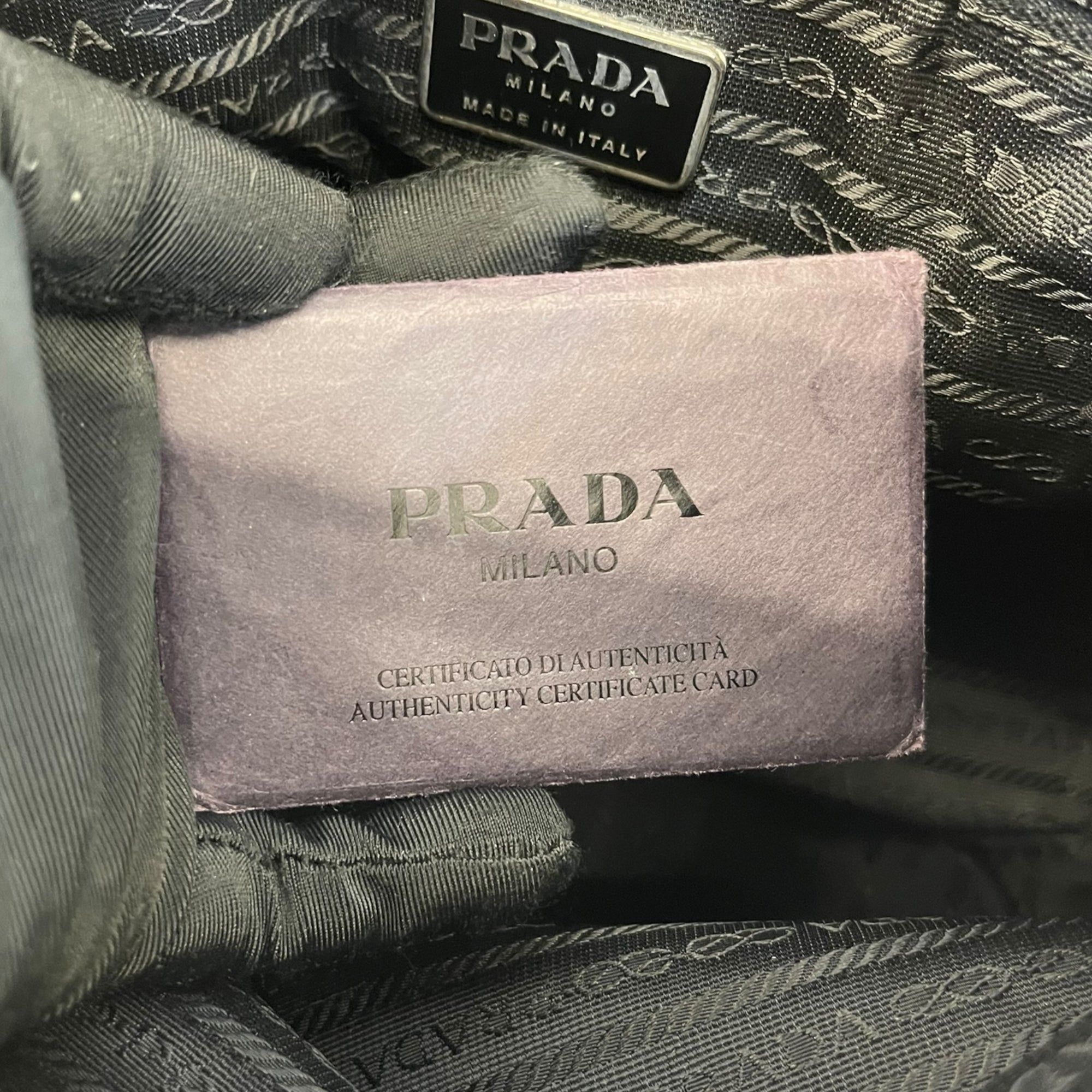 Prada Vintage Tessuto Sport Shoulder Bag