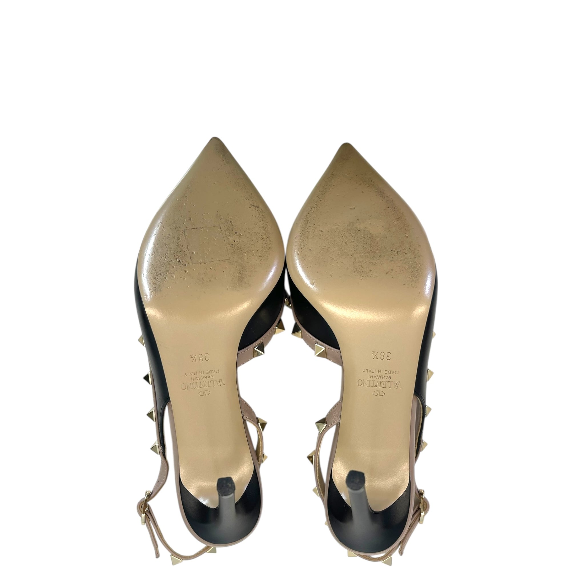 Valentino Garavani Rockstud Slingback Pumps EU 38.5