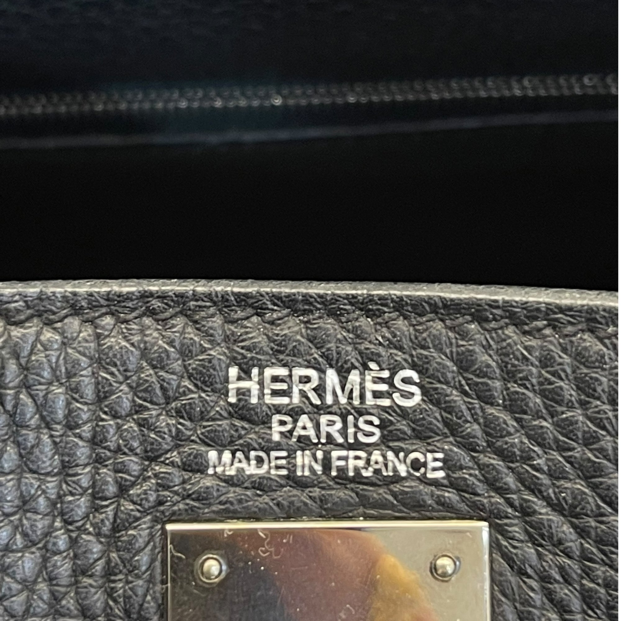 Hermès Kelly 35 Black Togo PHW