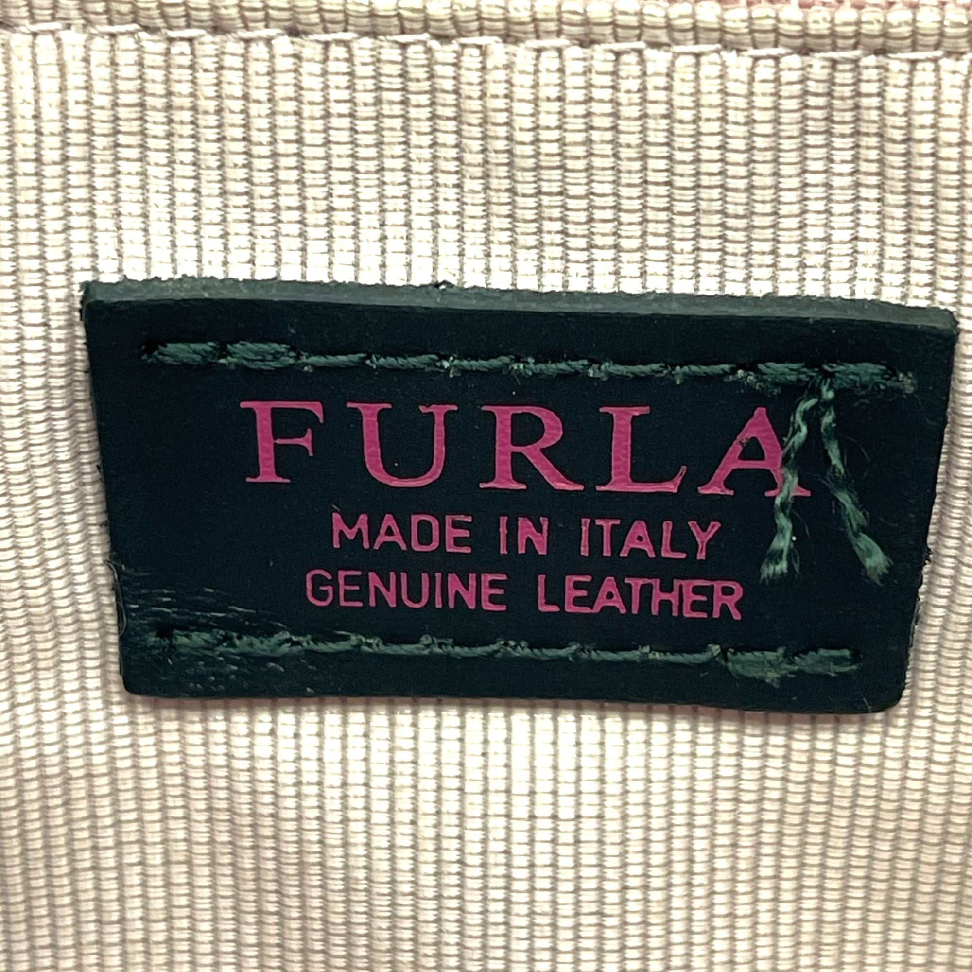 Furla Mini Brava Crossbody Bag Pink Leather