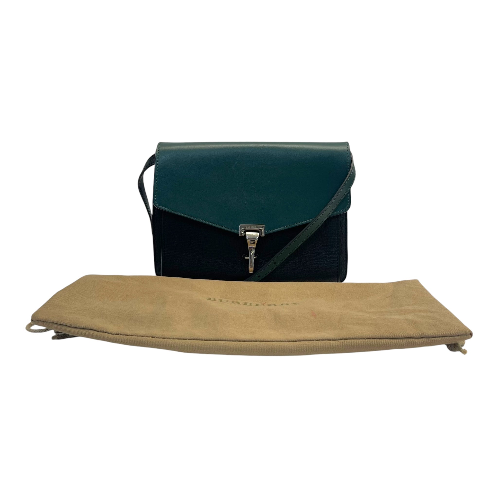 Burberry Calfskin Macken Crossbody Bag