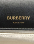 Burberry Lola Raffia Horseferry Shoulder Bag