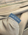 Prada Silk Faille Oversized Floral Zip Clutch Cipria