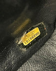 Chanel Black Quilted Patent Leather Large Classic Double Flap Bag