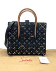 Christian Louboutin Tri-Color Studded Leather Paloma Tote Bag