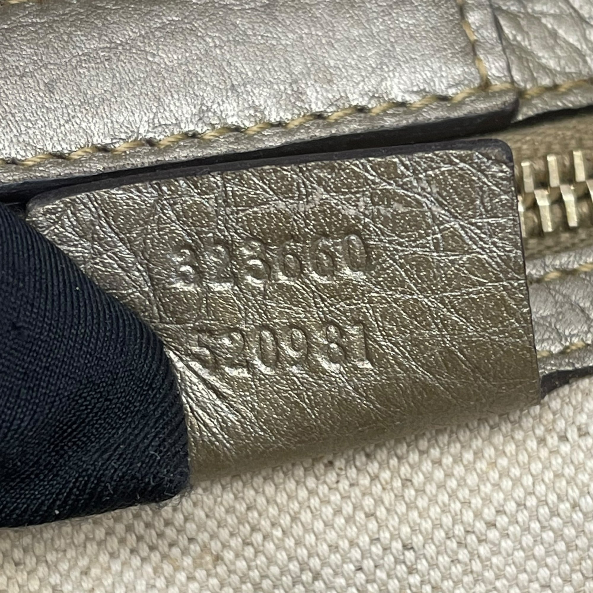 Gucci Bamboo Shopper Medium Leather Tote Bag