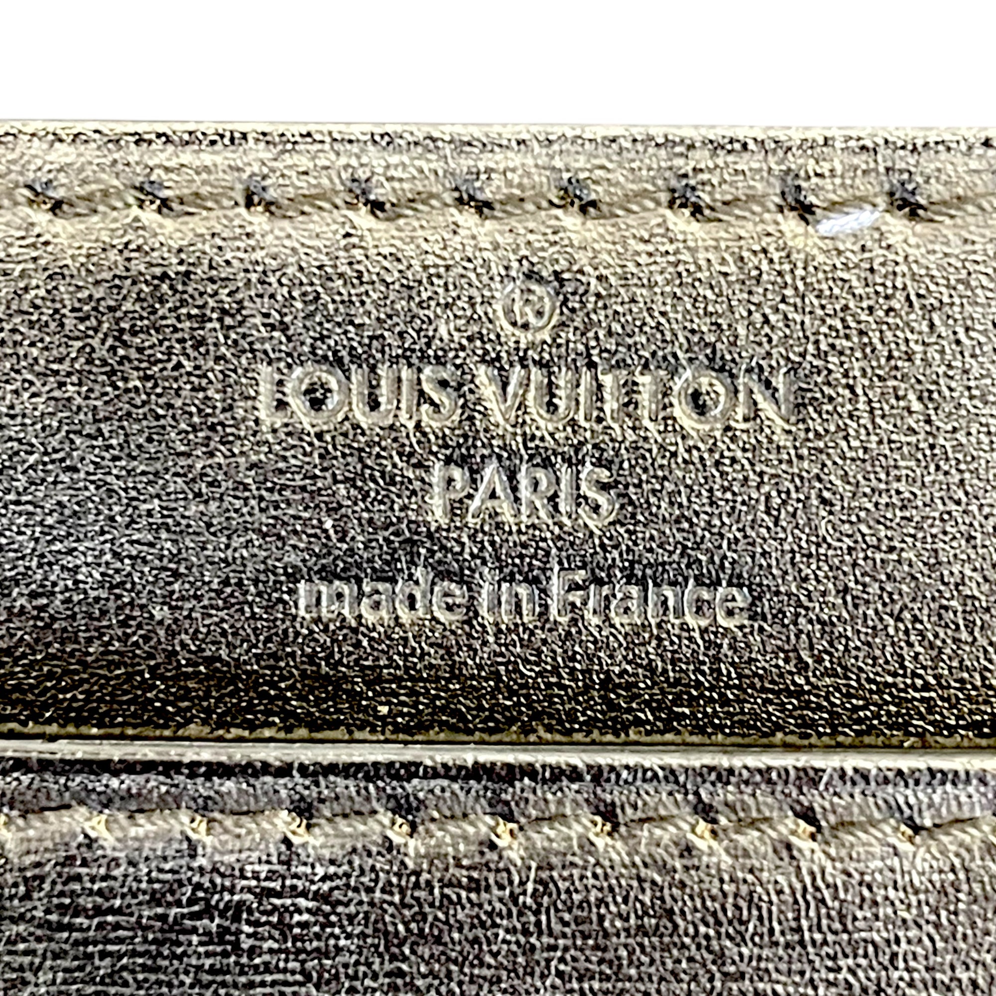 Louis Vuitton Chain Louise GM bag Black Leather