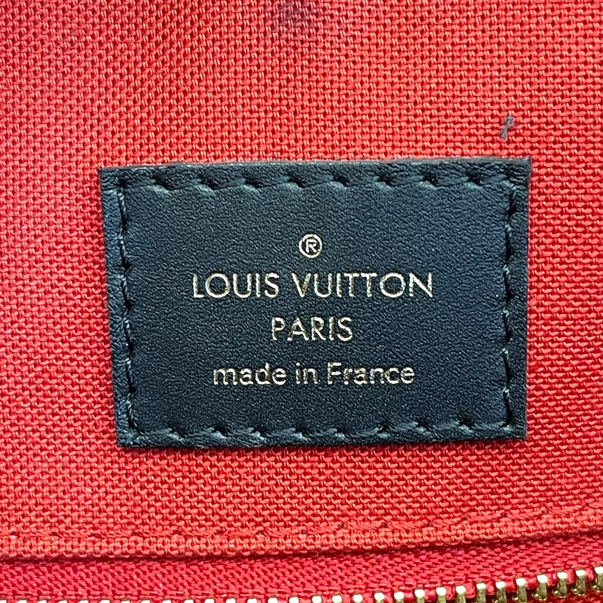 Louis Vuitton OnTheGo GM Tote Bag Giant Reverse Monogram Coated Canvas