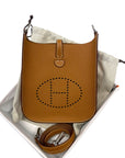 Hermès Evelyne Mini 16 Sellier Gold PHW