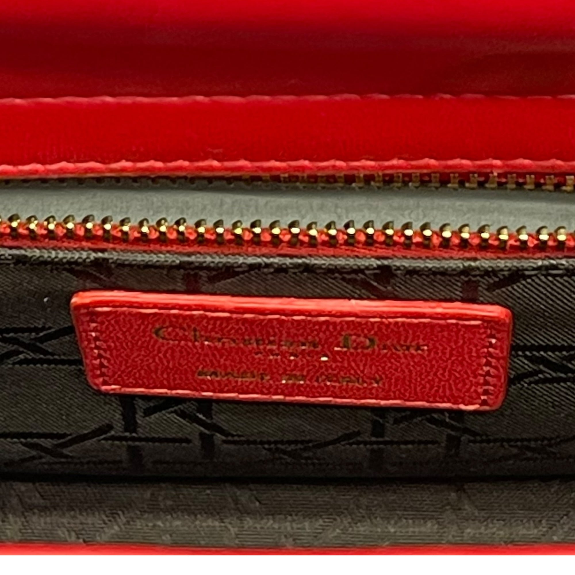 Christian Dior Small Lambskin Cannage Lady Dior