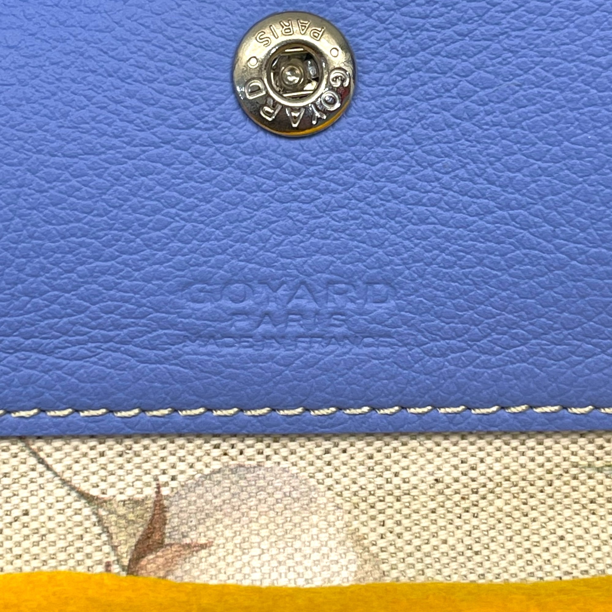 Goyard Le Jardin Saint Louis PM Tote Bag Sky blue Goyardine coated canvas